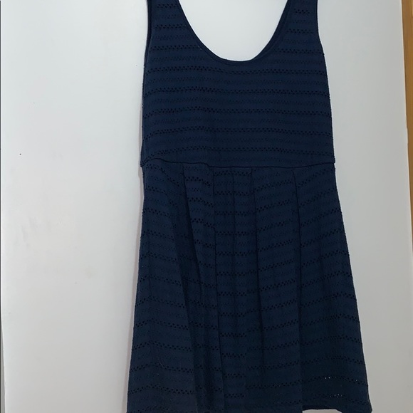 Navy Blue Sleeveless Mini Dress Aeropostale - Picture 3 of 4